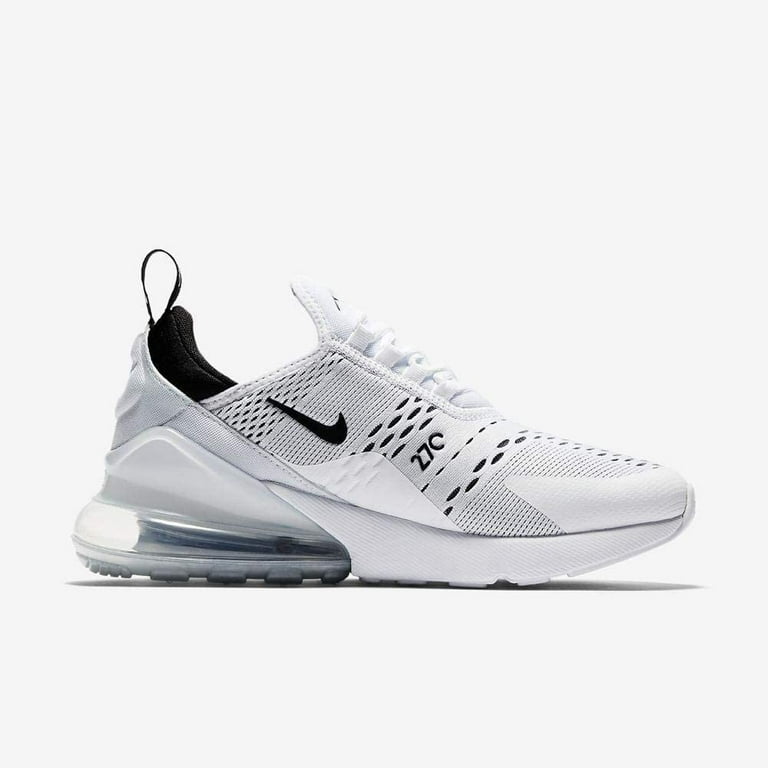 Nike Air Max 270 AH8050-100 Men's White & Black Running