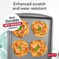 thumbnail image 2 of GoodCook Everyday Nonstick Steel Baking Sheet, 11" x 17", Gray, 2 of 8