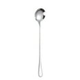 thumbnail image 6 of Djiypn Long Handle Spoon, Coffee Stirrers, Premium Stainless Steel Coffee Spoons, Ice Tea Spoons, Ice Cream Spoon, Cocktail Stirring Spoons, Tea Spoons, 1Pack(Silver), 6 of 7
