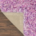 thumbnail image 4 of Mainstays Confetti Pink Purple Youth Shag Indoor Area Rug, 3' x 4'8", 4 of 5