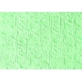 thumbnail image 1 of Ahgly Company Indoor Rectangle Solid Emerald Green Modern Area Rugs, 7' x 9', 1 of 4