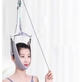 thumbnail image 3 of Cervical Traction Neck Stretcher Traction Device for Neck Pain, Neck Traction Over Door Physical Therapy for Neck Decompression,Grey, 3 of 5