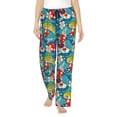 thumbnail image 1 of Balery Japanese Koi Pantalones de pijama para mujer, pijamas ultraligeros, pantalones de estar por casa-XX-Large, 1 of 6