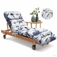 thumbnail image 1 of Cojín Impermeable Azul para Tumbona Exterior Uthem, 1 of 6
