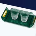 thumbnail image 4 of Multipurpose Vanity Tray Display Serving Tray Makeup Organizer With Handle Decorative Tray For Living Room Bathroom Desktop Bedroom Decor Green, 4 of 8