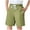 Army Green, variant on Jamicy Sweat Shorts for Kids for 5-16 Years Kids Elastic Waist Knee Length Casual Soft Shorts for Girls Bermuda Shorts