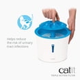 thumbnail image 2 of Filtros de repuesto para fuentes de agua Catit Triple Action, paquete de 5, 2 of 6