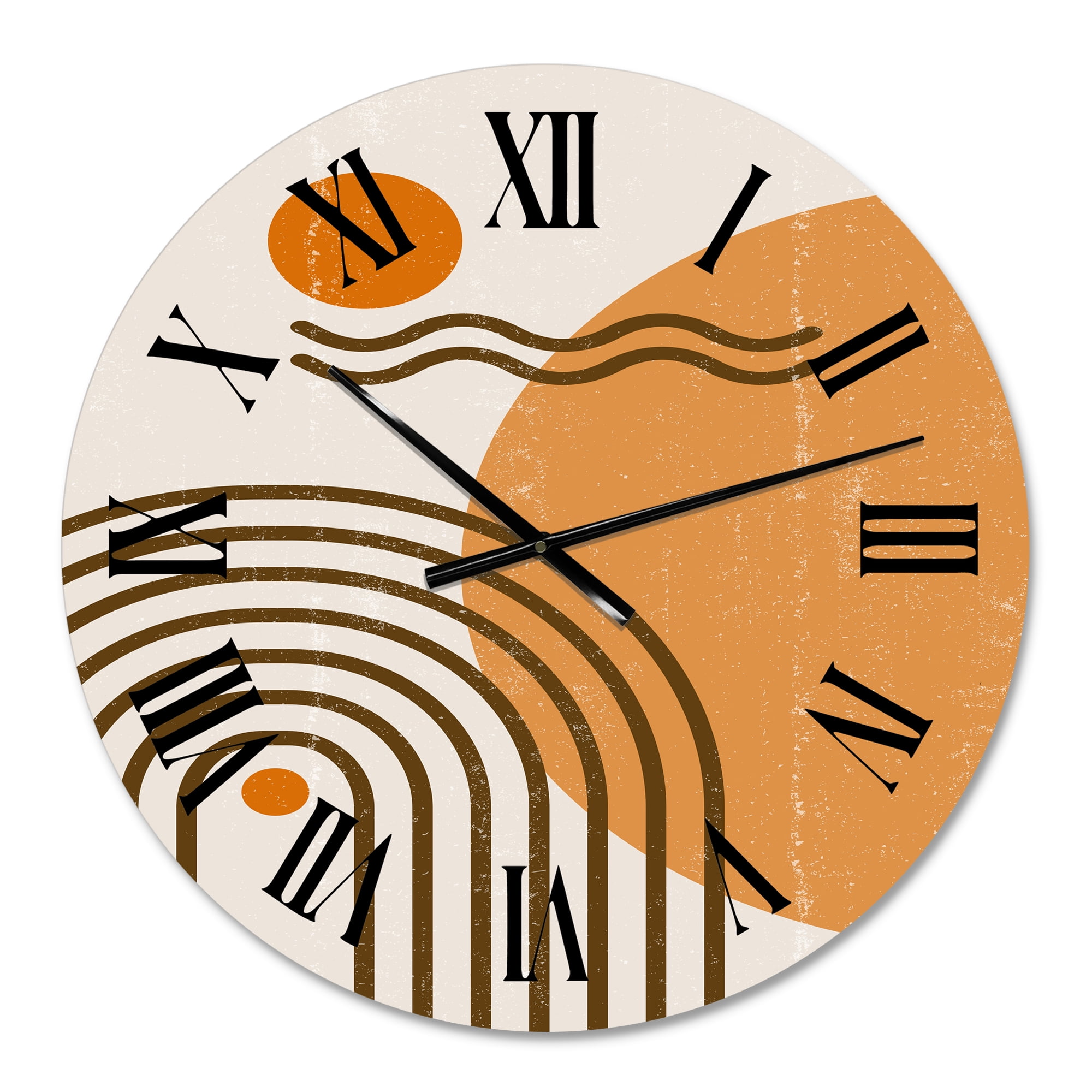 Designart 1 in Quartz Modern/Contemporary Wall Clock