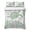 Sage Green, variant on Twin Quilt Set 68''x86'', Grey Eucalyptus Lightweight Summer Bedspread Coverlet Set with 2 Pillow Shams, Weeping Botanical Leaf Watercolor Breathable All Season Quilt Bedding for Dorm/Bedroom