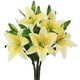 thumbnail image 1 of 5 flores artificiales de lirio, flores falsas de tacto real para bodas, hogar, fiesta, jardín, tienda, decoración de oficina, flores artificiales de lirio de plástico., 1 of 7