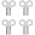 thumbnail image 1 of 4 Pieces Square Solid Aluminum Radiator Vent Wrench Exhaust Valve 5 × 5 mm, 1 of 5