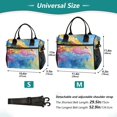 thumbnail image 2 of Medium Cooler Bag Lunch Bag Portable Meal Bag Work Meal Bag Outdoor Meal Bag Travel Meal Bag Picnic Meal Bag Going Out Meal Bag Beautiful Watercolor Dragon, 2 of 6