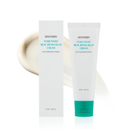 Crema hidratante Porethera Real Bifida Blur Cream 50 ml para piel grasa
