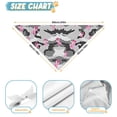 thumbnail image 6 of Dog Bandana 1 Pack,Gray Camo Pink Ribbon Pattern Bandanas for Dogs,Cat Bandana,Small/ Large Dog Bandana 2 Size,Dog Bandanas, 6 of 6