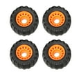 thumbnail image 3 of 4 Piezas Ruedas Maciza Eléctrico Perfecl Accesorios para Longboard Todoterreno 76x45 mm, 3 of 5