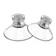 thumbnail image 3 of 12pcs 32mm Glass Sucker Wall Hanger Pads Clear Screw Hooks Suction Cup Holder For Glass Mirrors Ceramic Tile Home Improvement, 3 of 9