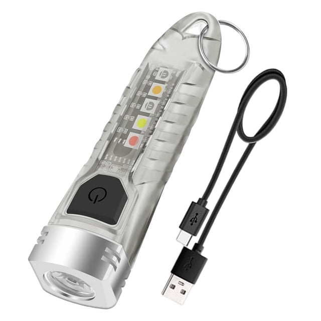 Antorcha LED Portátil Con Llavero Modos Para El Uso Diario De Senderismo Sharpla Mini antorcha de luz