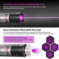 thumbnail image 4 of Juguete para gatos con bolígrafo láser USB recargable, color morado, de IVVTRYI, 4 of 7