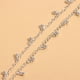 thumbnail image 5 of Qarigey Bracelets Stylish Aesthetic Jewelry Silver Valentines Decorations Alloy Style Day Water Women's Simple Drop Gifts Anklets Plata 20piezas, 5 of 6