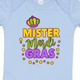 thumbnail image 4 of Inktastic Mister Mardi Gras with Crown and Dots Boys Baby Bodysuit, 4 of 5