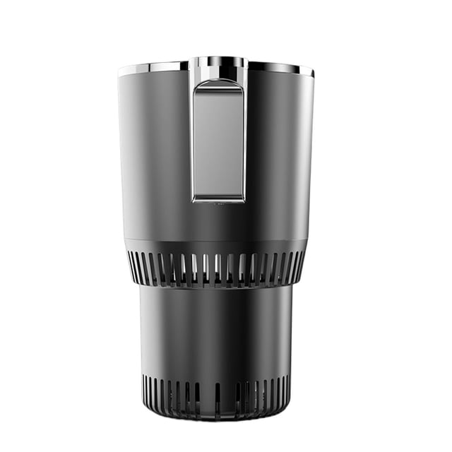 Riwesomey Soporte para bebidas 2 en 1 para tazas frías/calientes, refrigeración rápida para el hogar, tazas eléctricas de refrigeración/calefacción, Automoción decorativa y accesorios Negro Riwesomey VI022326-01B