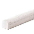 thumbnail image 5 of The Tile Life Santorini Wooden White Honed Marble Pencil Liner Tile Trim, 0.5 x 12 in, 1-Piece, 5 of 5