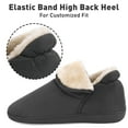 thumbnail image 6 of VONMAY Men's Suede Slipper Booties Memory Foam Slip Ons Anti-Skid Boots Indoor Outdoor, 6 of 7