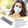 thumbnail image 4 of Button Headband Holder Solid Good Elasticity Relieve Ear Pain Good Fixation Sport Scarf Classic Headcloth Sweat Absorption Men Type 8, 4 of 7