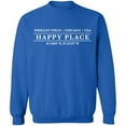 thumbnail image 3 of Wrigley Field Happy Place Crewneck Sweatshirt, 3 of 3