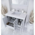 thumbnail image 6 of Laviva Mediterraneo 36" Wood Cabinet with VIVA Stone Countertop in Matte White, 6 of 6