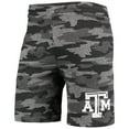 thumbnail image 2 of Men's Concepts Sport Charcoal/Gray Texas A&M Aggies Camo Backup Terry Jam Lounge Shorts, 2 of 3