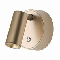 LED Wall Lamp Mini Rechargeable Spotlight Punch-Free Installation, Three-Color Dimmable, for Living Room and Bedroom,1 * LED light 1 * Charging cable