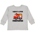 thumbnail image 3 of Inktastic Daddys Little Firefighter Boys or Girls Long Sleeve Toddler T-Shirt, 3 of 5
