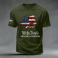 thumbnail image 6 of mgoYE 250 Anniversary USA Shirt Mens 250th Independence Day Short Sleeve Tops T Shirts for Man(AG,2XL), 6 of 6