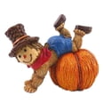 thumbnail image 2 of DecoracióN de Halloween Adorno Calabaza Cosecha Estatuilla Mesa Portavelas DecoracióN 13.5X8X10.5Cm, 2 of 5