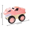 thumbnail image 2 of Shark Vehicle Monster Truck Boca Mordida Automática Alimentado Por Batería Shark Car Con Luces Sonidos Regalo Para Niños Niñas Sweethay FN007395-02, 2 of 6