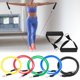 thumbnail image 4 of 14pcs Bandas de resistencia Set Workout Fitness Bandas de tubo de ejercicio Ancla de puerta Correas Abanopi Bandas resistentes, 4 of 7