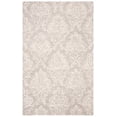 thumbnail image 2 of SAFAVIEH Glamour Tiana Damask Area Rug, Grey/Ivory, 5' x 8', 2 of 9