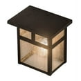 thumbnail image 2 of Meyda 43562 8 in. Hyde Park T Mission Wall Sconce - Craftsman Brown, 2 of 4