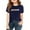 Navy, variant on FDDMis White Tshirt Girl Tops Size 7-8 Baby Tshirts Girls Vest 10 Year Old Girl Clothes Teen Girl 12-14 Years Old Girls Size 4t Clothes, Navy 6-7 Years