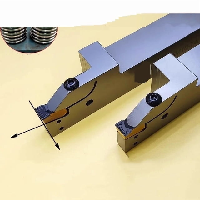 25mm Grooving Cutter Holder Tool Bar Extended Depth Of Cut Lathe Tools , High Precision