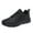 Black, variant on Ierhent Mens Shoes Men's Mesh Sneakers Oxfords Lace-Up Lightweight Casual Walking Shoes Black,41