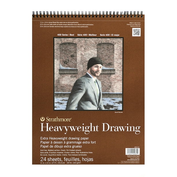 Heavyweight Drawing Paper 11 in. x 14 in. (pack of 2)