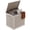 Grey Pattern, variant on EasyUp 30 Gallon Resin Lockable Deck Box, Waterproof UV Resistant Outdoor Storage Container for Patio Furniture and Garden Tools.(Black)