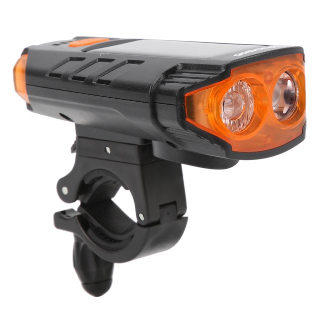 Luz De Carga Solar Para Bicicleta, Cuentas De Lámpara Doble T6 De Alta Capacidad, Luz Recargable USB Naranja ABS Para Uso Diario Para Viajes ANGGREK Otros