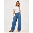 thumbnail image 6 of Wrangler Yvette Retro Bailey Women's High Rise Wide Leg Jeans, 6 of 6