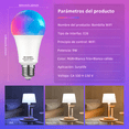 thumbnail image 2 of 4 Foco Led Inteligente Rgbcw Wifi 9w Ajustable Xtellar Multicolor Lapurete, 2 of 3