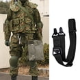 thumbnail image 4 of Sonducket Correa para el hombro Doble punto Nylon Antideslizante Hombros Sling Sling Conveniente Ajustable Senderismo Bolsos al aire libre Negro Sonducket OD000699-01B, 4 of 6