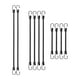 thumbnail image 4 of 10 cuerdas elásticas con ganchos para exteriores, ideales para amarrar el jardín, ordenar bicicletas, senderismo, barcos., 4 of 9