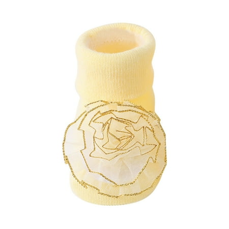 

Baby Socks Fashion Soft Non S Slip Toddler Socks Lace Big Flower Toddler Socks Toddler Boy Girl Socks